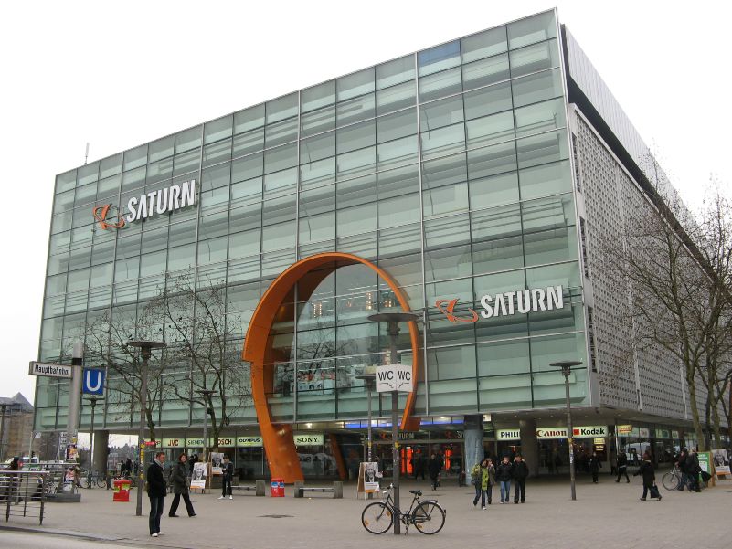 Saturn in der Mönckebergstraße in Hamburg