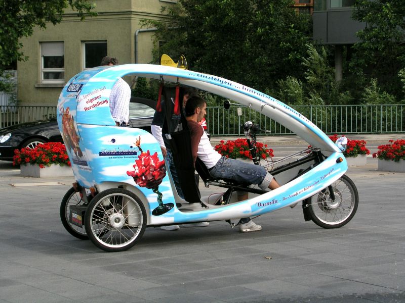 Fahrrad Taxi in Metzingen