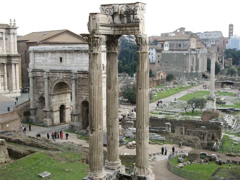 Rom Kapitol Musei Capitolini Forum Romanum