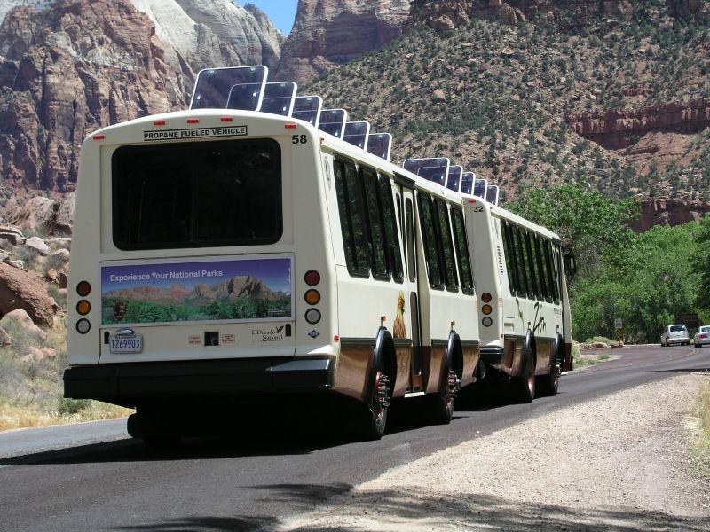 Zion Shuttle Bus
