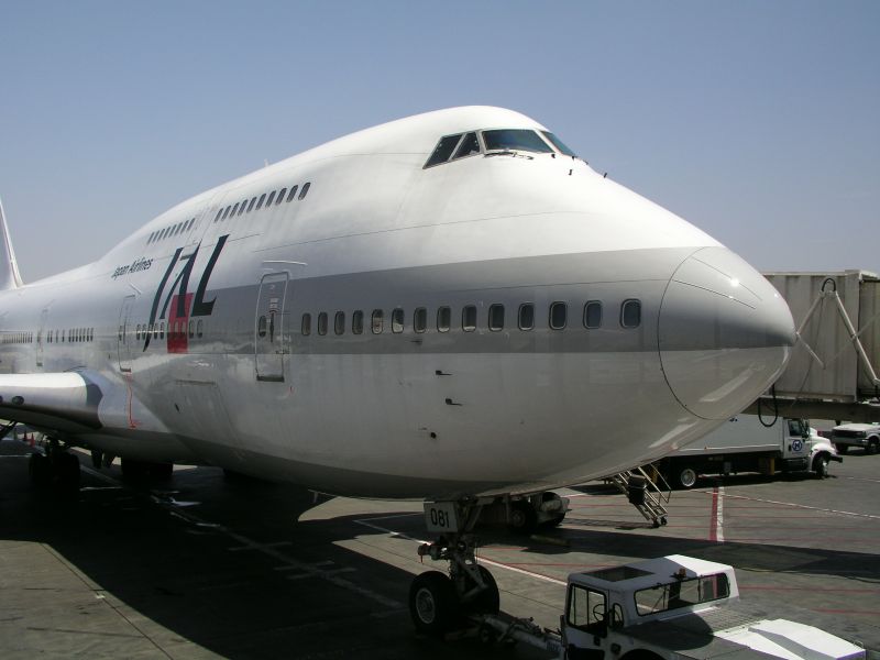 Jumbo der JAL Japan Airlines