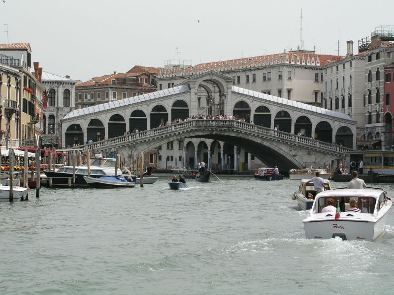 Canal Grande und Rialtobrücke