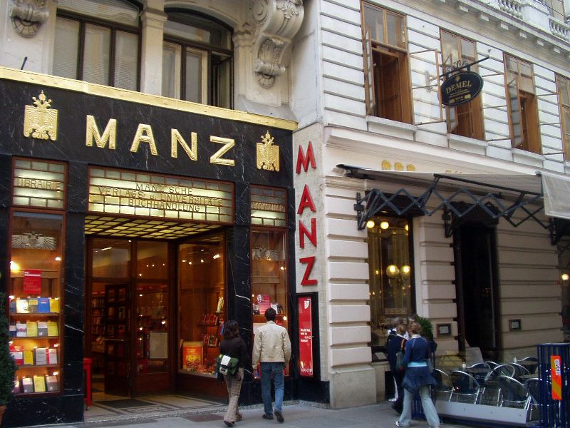 Buchhandlung Manz, erster Bezirk