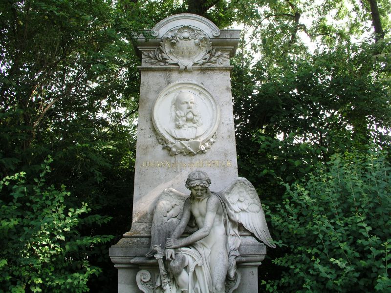 Grab von Johann Ritter von Herbeck