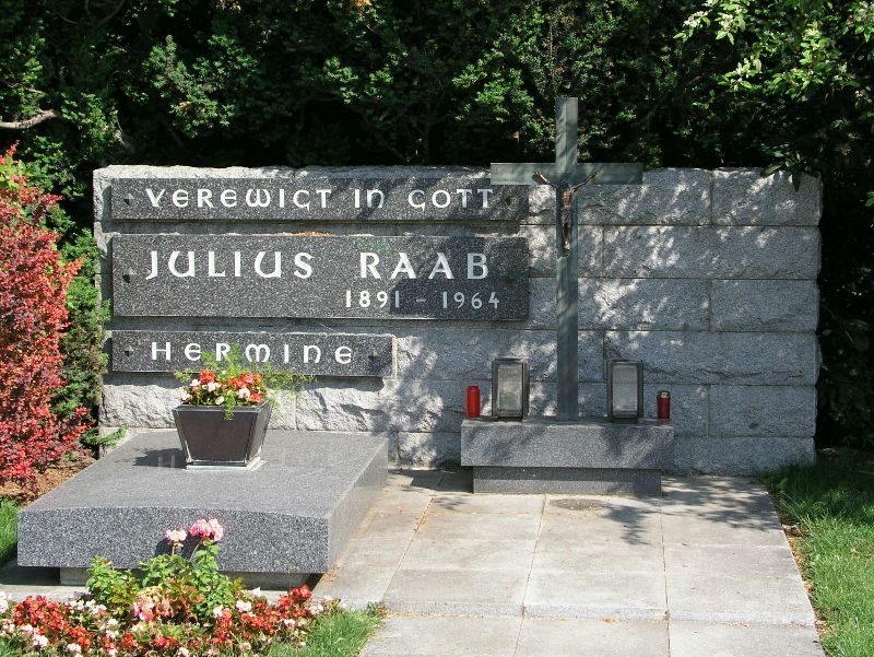 Grab von Julius Raab auf dem Wiener Zentralfriedhof