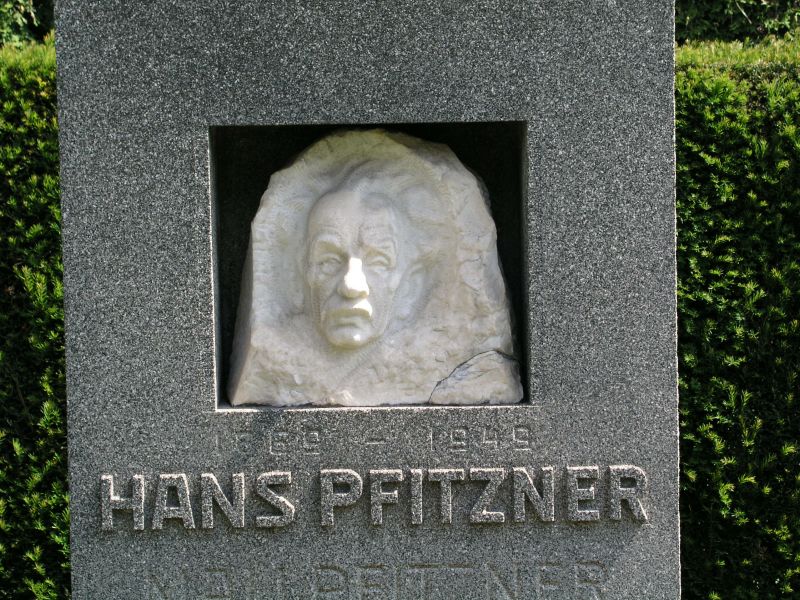 Grab von Hans Pfitzner auf dem Wiener Zentralfriedhof