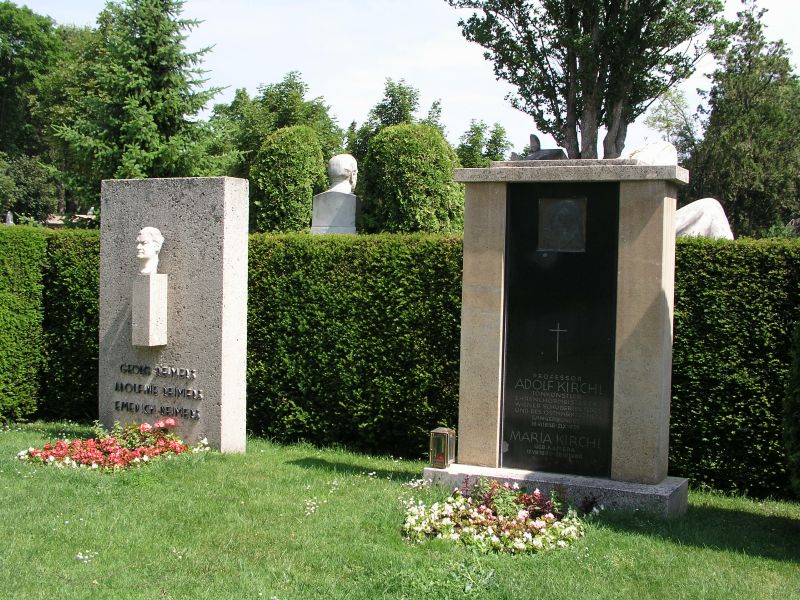 Grab von Adolf Kirchl