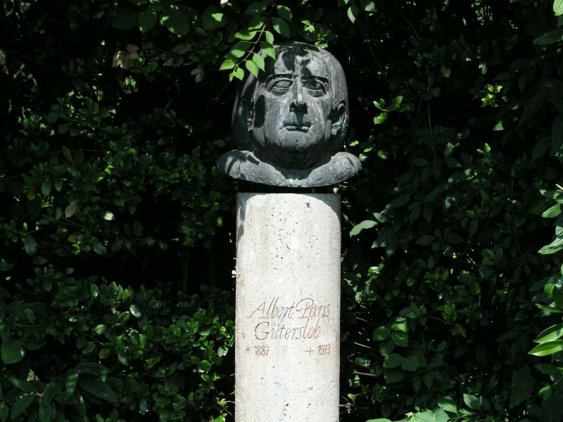 Ehrengrab von Albert Paris Gütersloh auf dem Wiener Zentralfriedhof