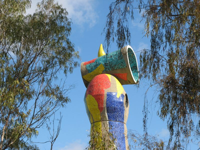 Großskulptur im Parc Juan Miró