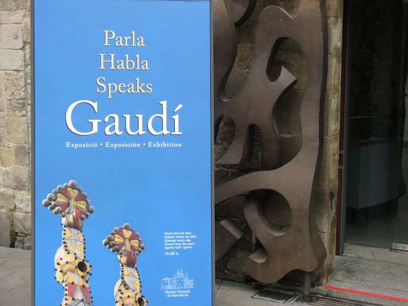 Gaudi Ausstellung im Museu Diocesa