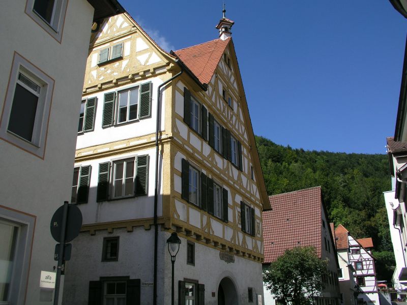 Blaubeuren, Gemeindehaus in der Klosterstraße