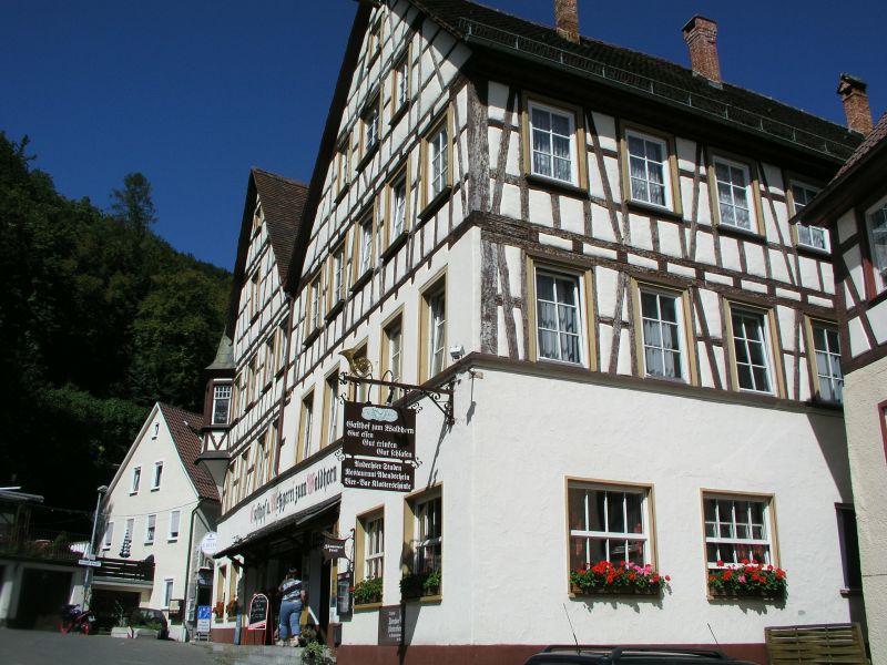 Blaubeuren, Metzgerei und Gasthaus Waldhorn