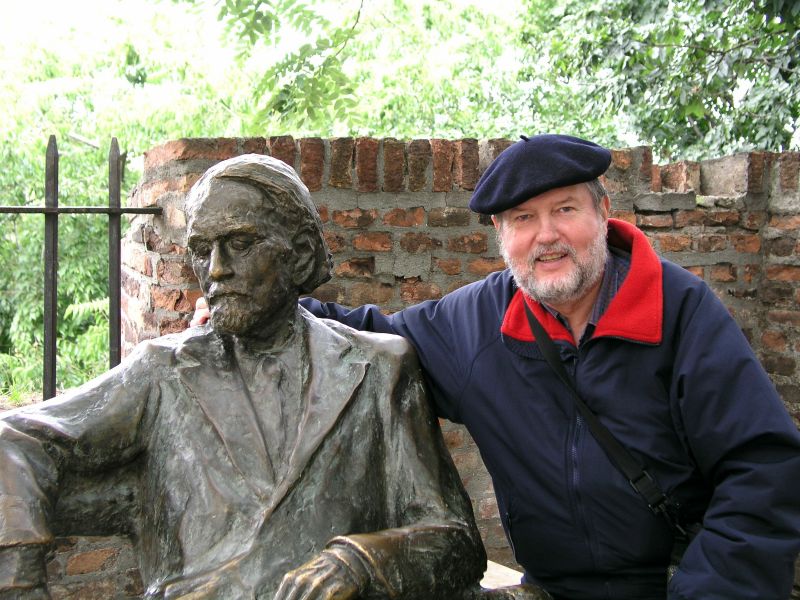 Zoltan Kodaly mit Otto Buchegger, dem Autor dieses Berichtes