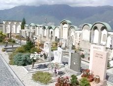 Der Friedhof von Caviano
