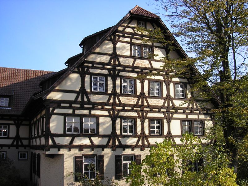 Fachwerkhaus in der Altstadt von Esslingen