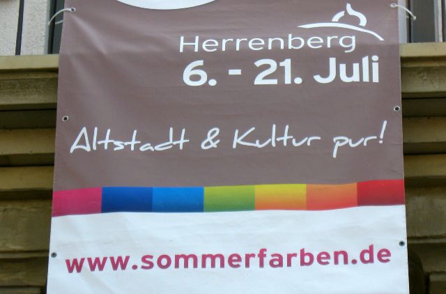 Sommerfarben 2013 - Altstadt und Kultur pur in Herrenberg
