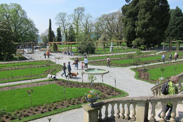 Blumeninsel Mainau im Bodensee