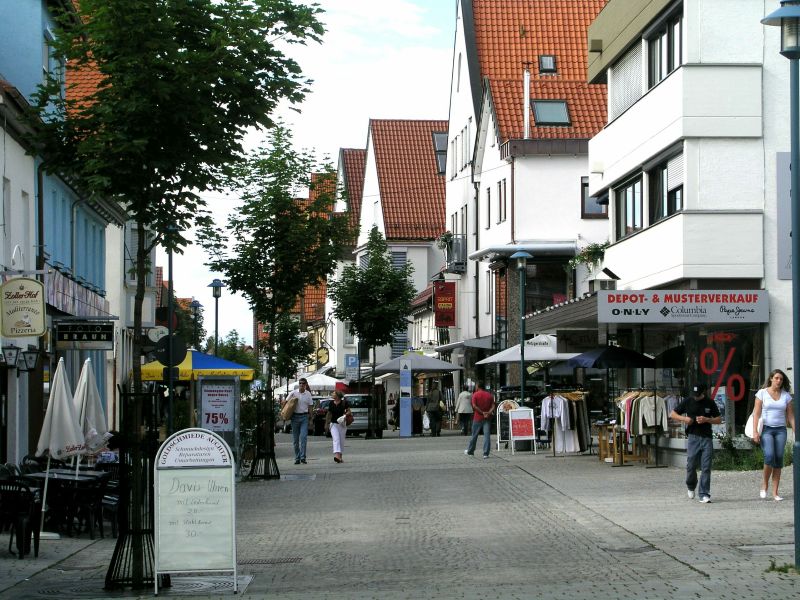 Reutlinger Straße in Metzingen