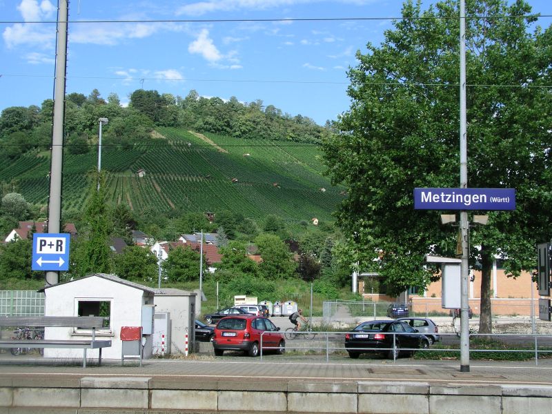 Bahnhof Metzingen Württemberg
