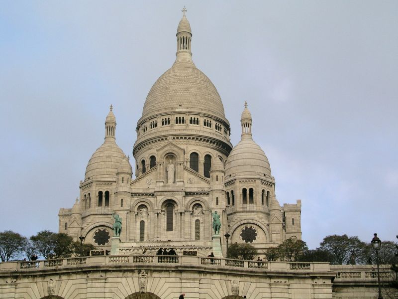 Sacre Coeur auf dem Montmartre in Paris