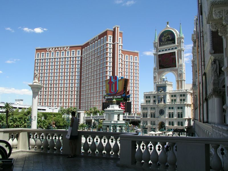 Las Vegas Venetian und Treasure Island