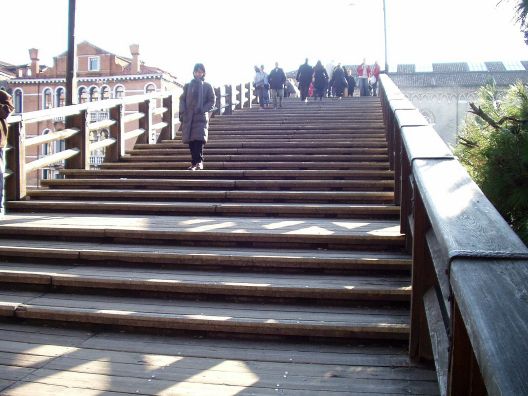 Brücke an der Accademia