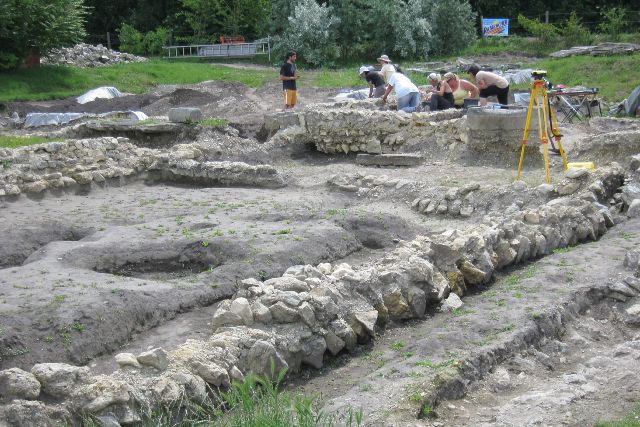 Carnuntum Freilichtmuseum Petronell im Osten von Wien