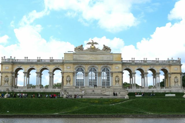 Wien Gloriette und Schönbrunn 2015