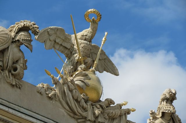 Wien Gloriette und Schönbrunn 2015