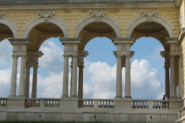 Wien Gloriette und Schönbrunn 2015