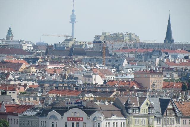 Wien Gloriette und Schönbrunn 2015