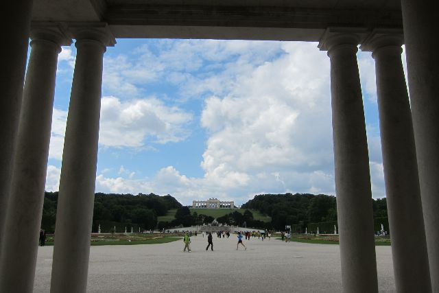 Wien Gloriette und Schönbrunn 2015